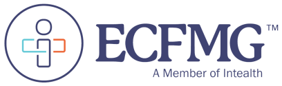 Decorative image of the ECFMG logo